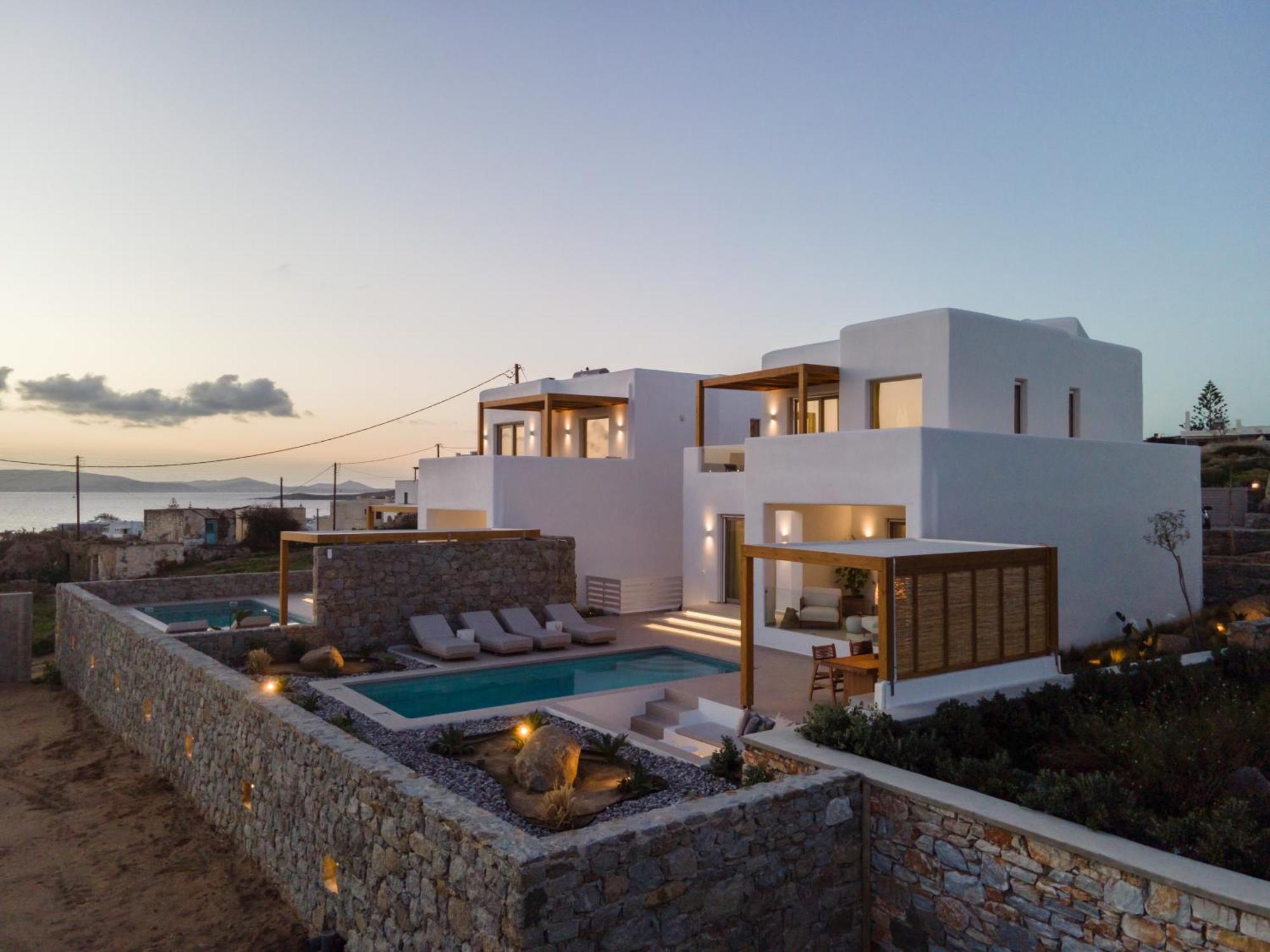 Вилла Fyroi Naxos Айя-Анна Экстерьер фото