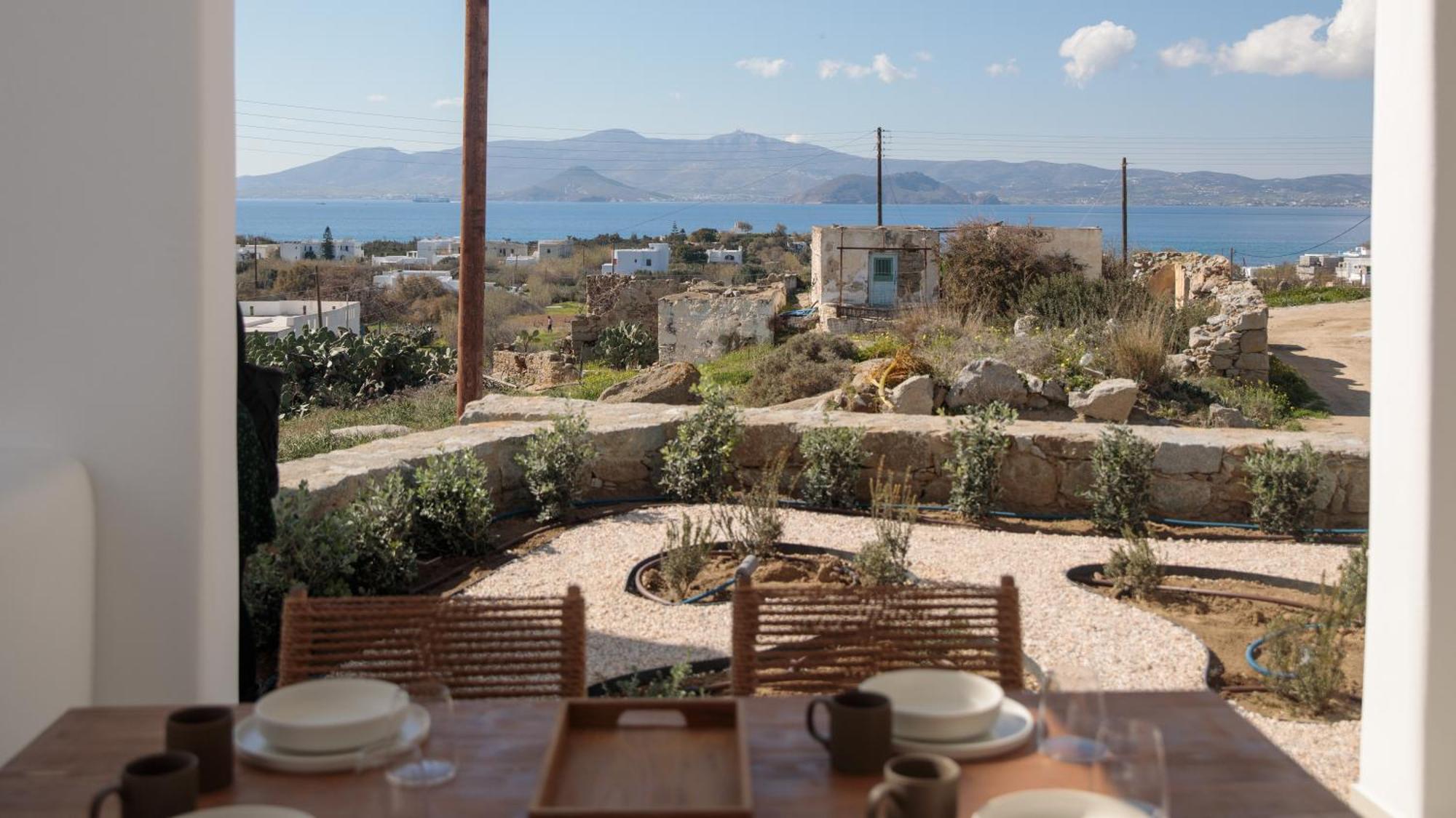 Вилла Fyroi Naxos Айя-Анна Экстерьер фото